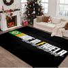 Brazil Rug Area rug for Livingroom, Bedroom, Palyroom, Chair Rug, Office Rug, Floor mat, Large Size Fan Christmas Birthday gift