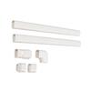 PVC Line Set 410 J Printable Decorative Tubing Cover for Mini Split and Central Air Conditioners