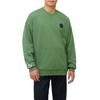Puma Solid Color Logo Crew Neck Sweatshirt Unisex Tops Green 532241-67