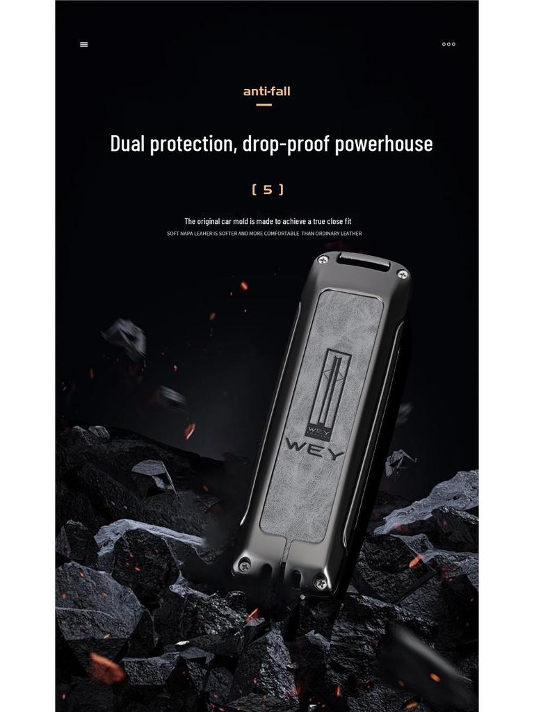Wey Car Key Case for VV7, Mocha, VV5, Latte DHT, Macchiato, VV6, Great Wall, P8