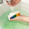 Regenbogen-Badebarren, Halbbad, Bad, Fußseife, Parfümierte Badebombe, Blasenbad, Spa-Zubehör, Badespiel, Badeball, Blaues Meer 140g