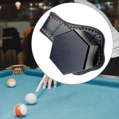 Magnetischer Billardkreidehalter Mini Pool Queue Cup Case Box