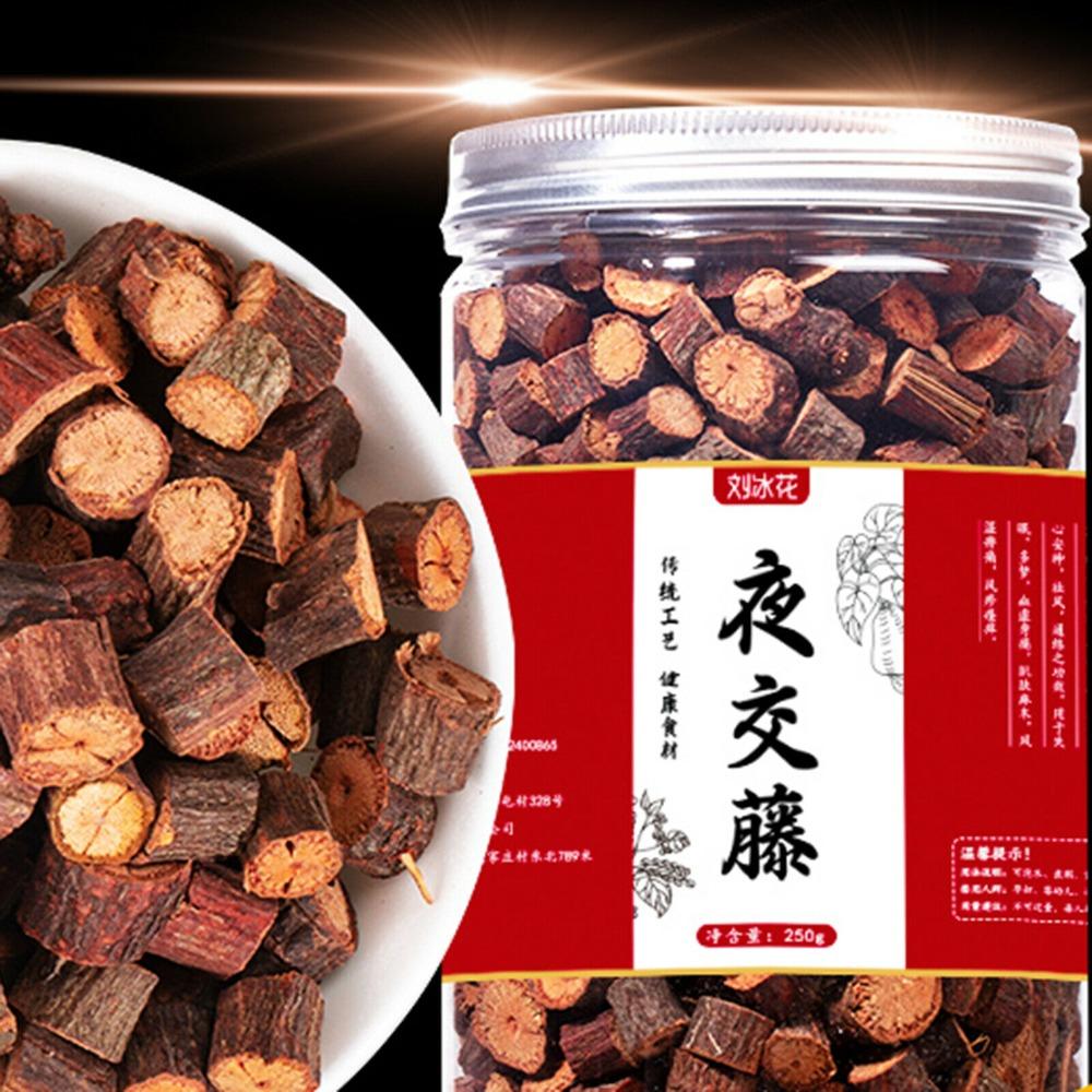 250g Chinese Herbal Tea Stem Tuber Fleeceflower Herb Sleep Support