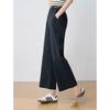 Betu Women's High-Waist Cropped Wide-Leg Casual Pants