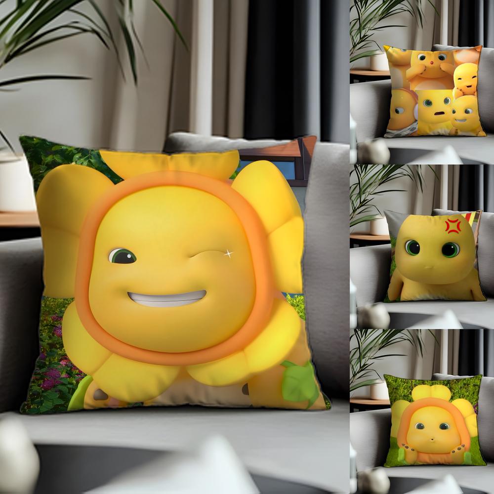 New NNailonged Cushion Cover Antidustmite Pillowcase Invisible Zipper Silky Short Plush Sofa Cushion Cover