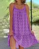 2025 Summer Floral Sleeveless Spaghetti Strap Dress - European American Pastoral Style