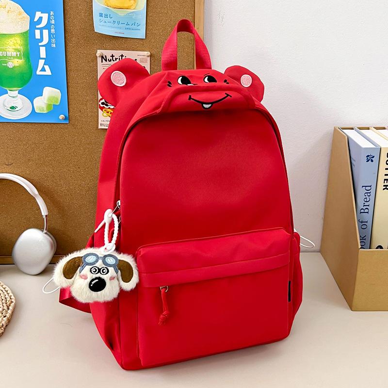 Schoolbag new cute niche design backpack casual personalized student schoolbag girls lightweight large capacity backpack
