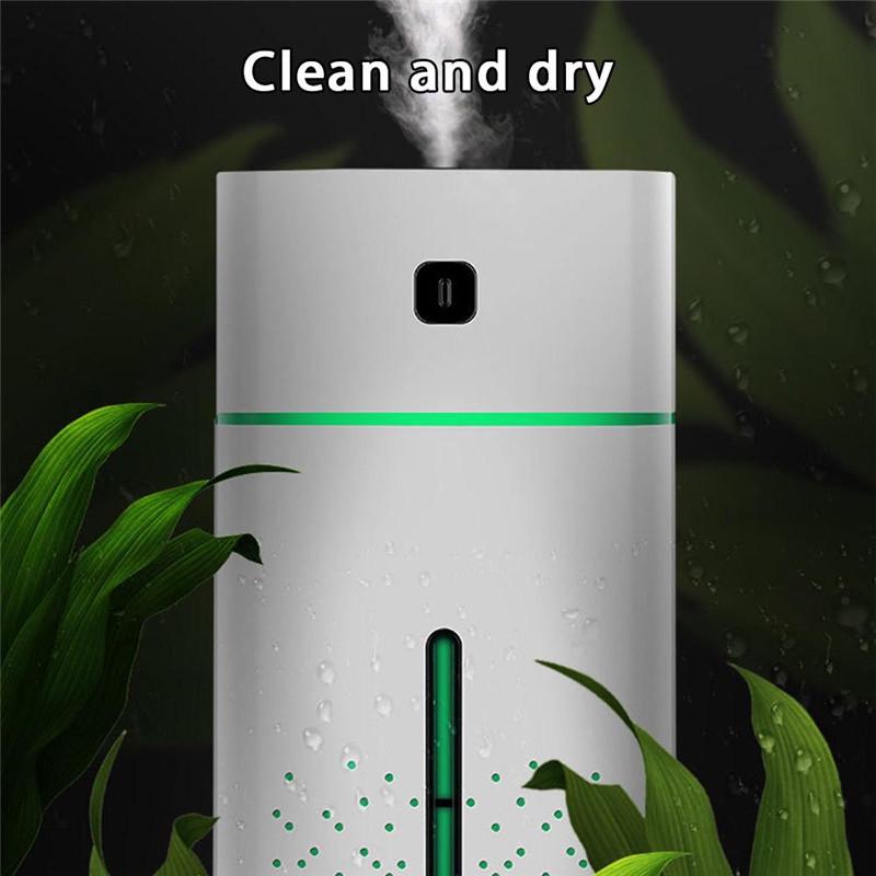 1000ML Ultrasonic Air Humidifier Facial Aromatherapy Aroma Essential Oil Diffuser Mist Purifier 7 Color LED Night Light