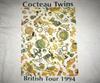 1994 COCTEAU TWINS FOUR CALENDAR CAFE Musica S-234XL Maglietta