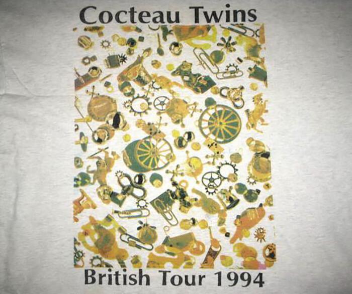 1994 COCTEAU TWINS ЧЕТЫРЕ КАЛЕНДАРЬ КАФЕ Музыка S-234XL Футболка Унисекс Футболка L