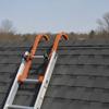 2 Pieces Ladder Stabilizer with Wheel Angled Ladder Stabilizer Hardware Heavy Duty Long-Lasting for Roofers, Construction
