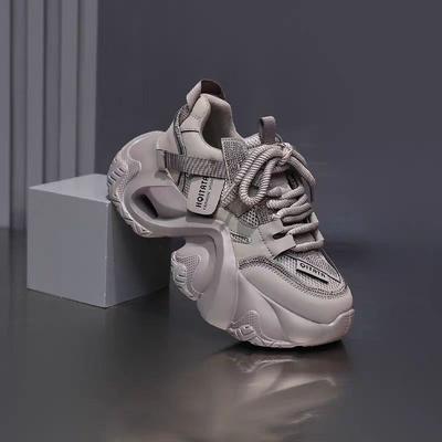 Fashion Breathable Dad Shoes for Women, New Spring/Summer 2025 Streetwear Thick-soled, Lightweight and Casual Sports Shoes