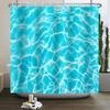 Underwater World Ocean Shower Curtain for Bathroom Seabed Animals Sea Turtle Dolphin Fish Waterproof Bathroom Curtain With Hooks