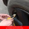 Car Inflatable Connector Practical Car Tire Inflator Valve Accessories Air Pump Clip Pure Metal Nozzle Quick Adapter Connector