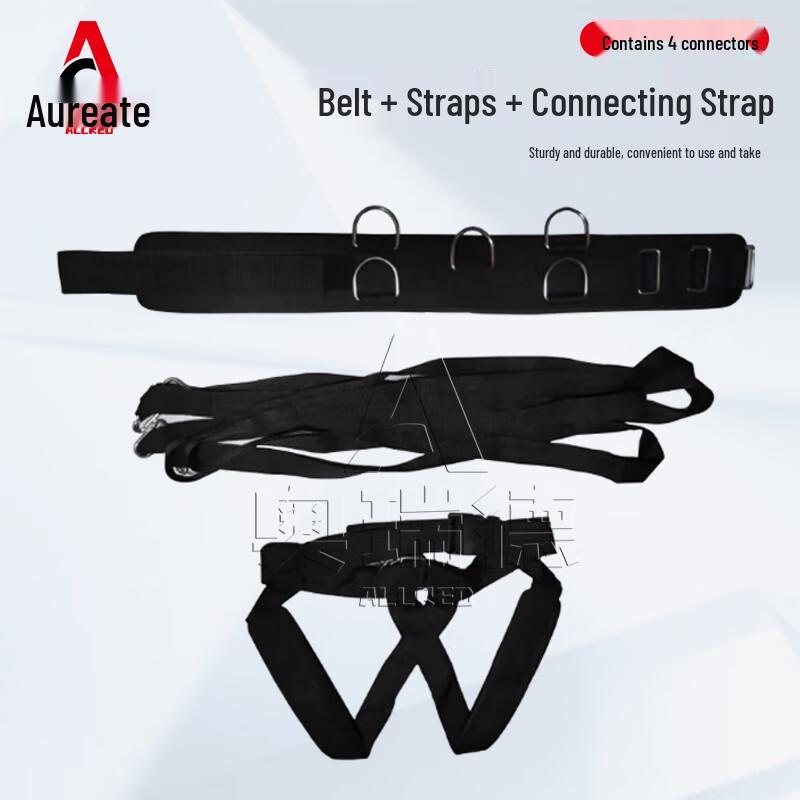 Aoride Fitness Sled Training Belt and Strap Set