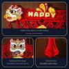 Chinese Character Lunar Year Decor Festival Supply  For Spring Festival Traditional Vietnam