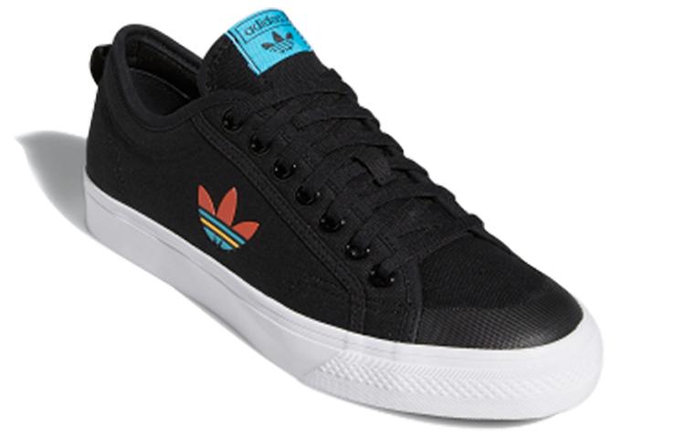 adidas Nizza 'Colorful Trefoil - Black' FW4540