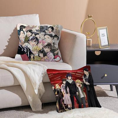 Anime N-Noragami Maple Design Cushion Cover Happy Autumn Harvest Decor Holiday Decorati Pillow Cover