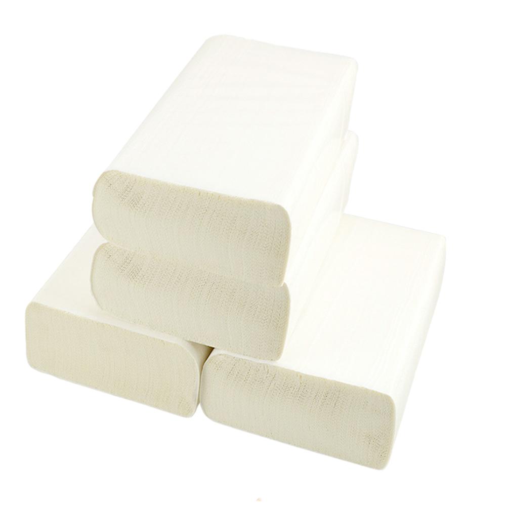 4 Rolls Paper Towel for Toilet Wipe Hands Kitchen Oil-absorbing Absorption Towels
