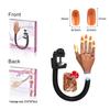 Magnetic Movable Joint Manicure Practice Hand with Nail Tips