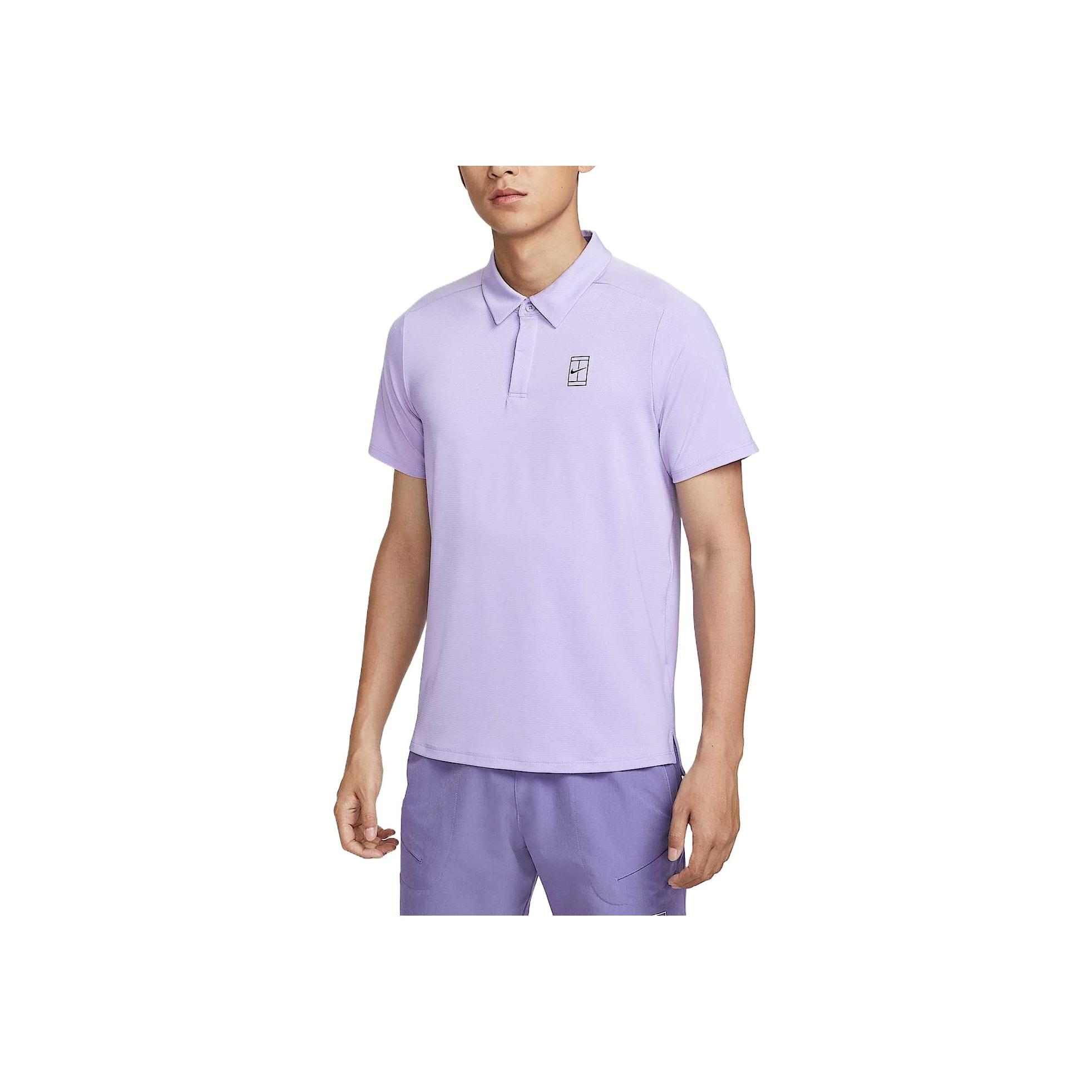 

Nike Men s Dri-FIT Sport Short Sleeve Polo Shirt Purple FZ6908-515 M
