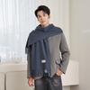 Cashmere Scarf Shawl High End New Wool Scarf Women's Winter Thickened Solid Color Scarf for Men