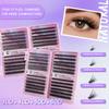 480 Tufts Diy Single Tufts Of False Eyelashes White Box Natural Thick D-Curve Segmented Grafting Eyelashes