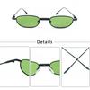 HBK New Retro Polarized Sunglasses Men Small Frame Tac Lenses Punk Sun Glasses Women Fishing Outdoor Party Eyeglasses