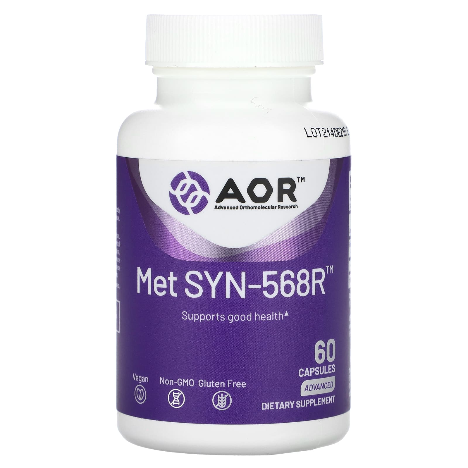 

Met Syn-568R, 60 Vegetable Capsules