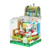 Cartoon Küstenhütte Bausteine Set, MOC Montage Modell Spielzeug, Kreatives Ornament für Fans & Kinder