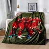 Coperta Morbida Calda Accogliente del Liverpool Football Club Ottima per Sedia da Ufficio Sedia Letto Per Tutte le Stagioni Arredamento Elegante Regalo per Viaggi Casa Compleanni