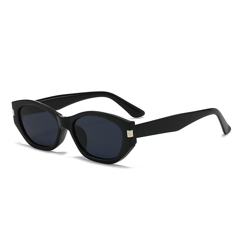 Korean Retro Cat Eye Cocoa Sunglasses for Women - High-End Fashion, Vacation & Street Style