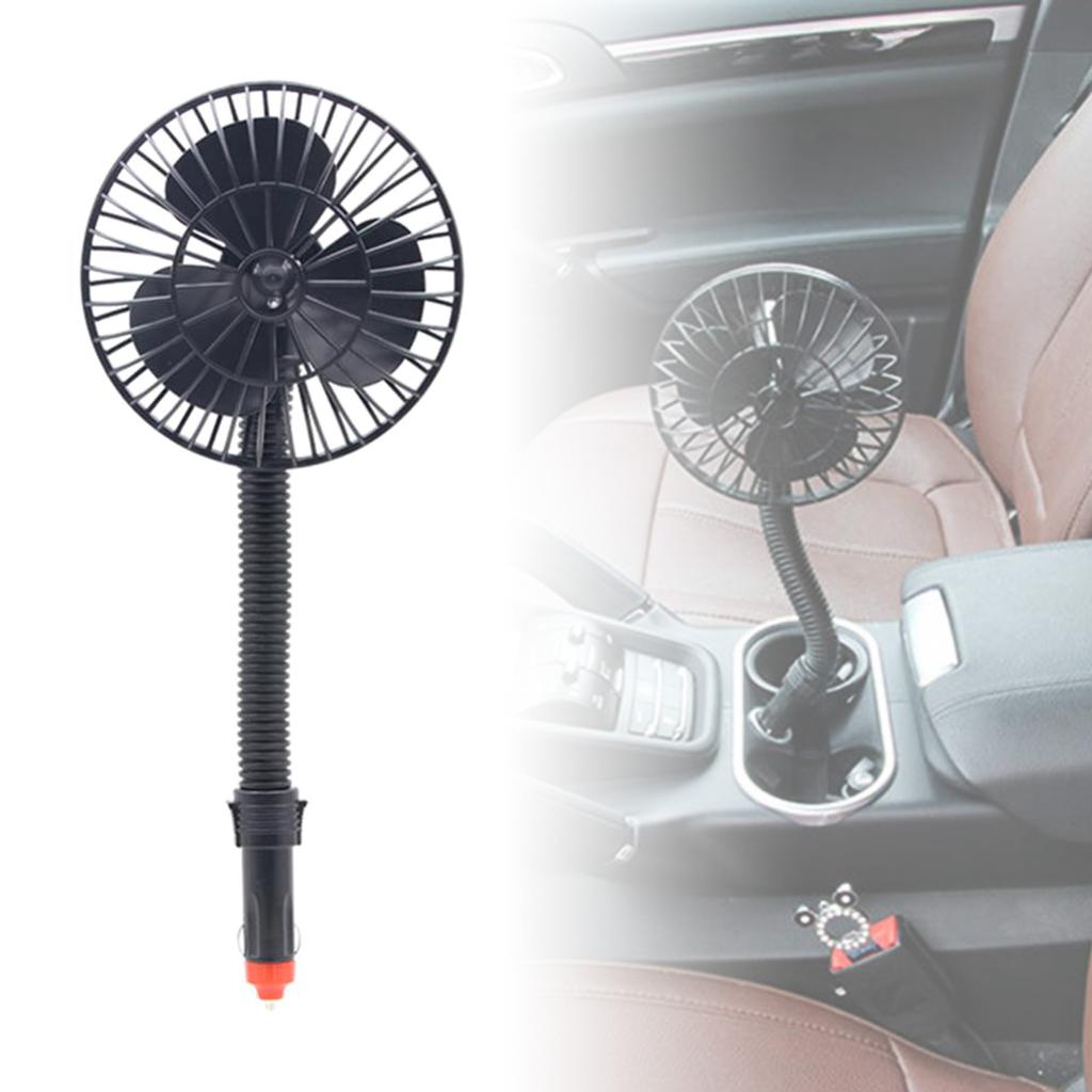 Stay Cool & Comfortable on the Road with Our 4-Inch Car Fan Perfect for Commuters & Long Drives or Household Use ABS-