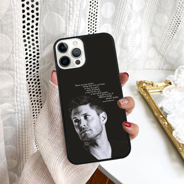 

dean winchester supernatural Phone Case For Samsung Galaxy S10 S22 S23 S24 Note 10 20 Lite S20 Plus S21 Ultra Back Cover iPhone 16pro max
