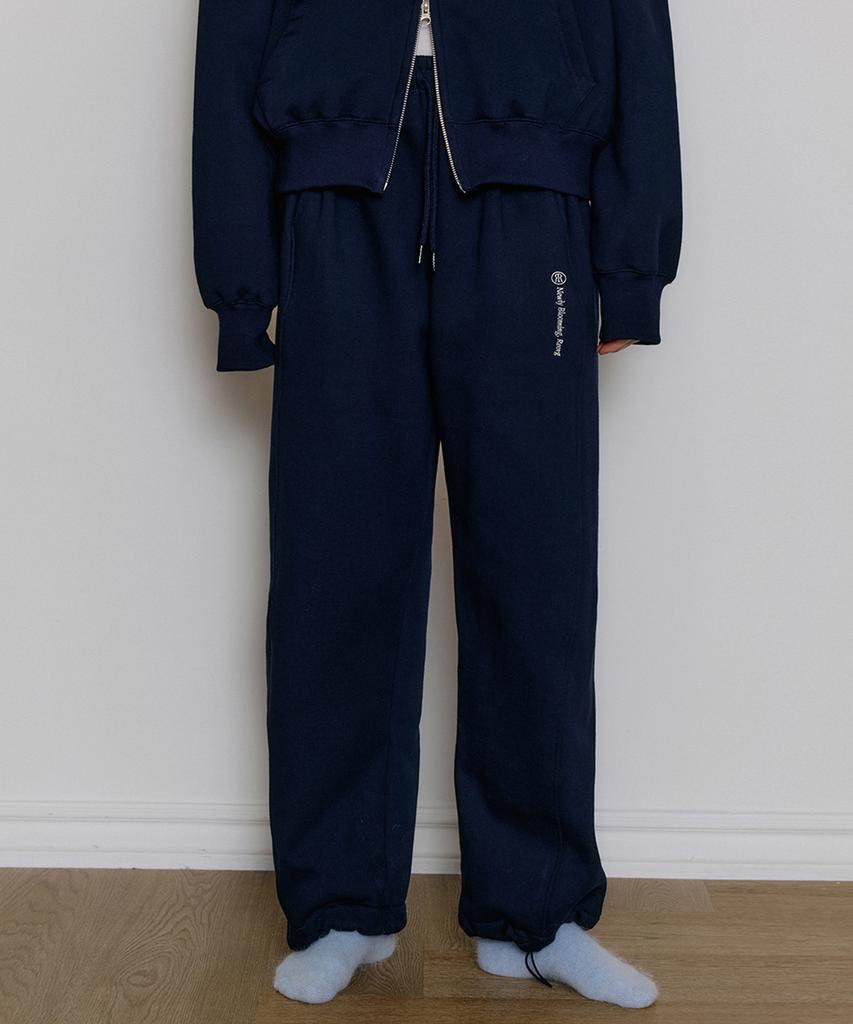 REORG Reorg Daily Needlework Jogger Pants Navy