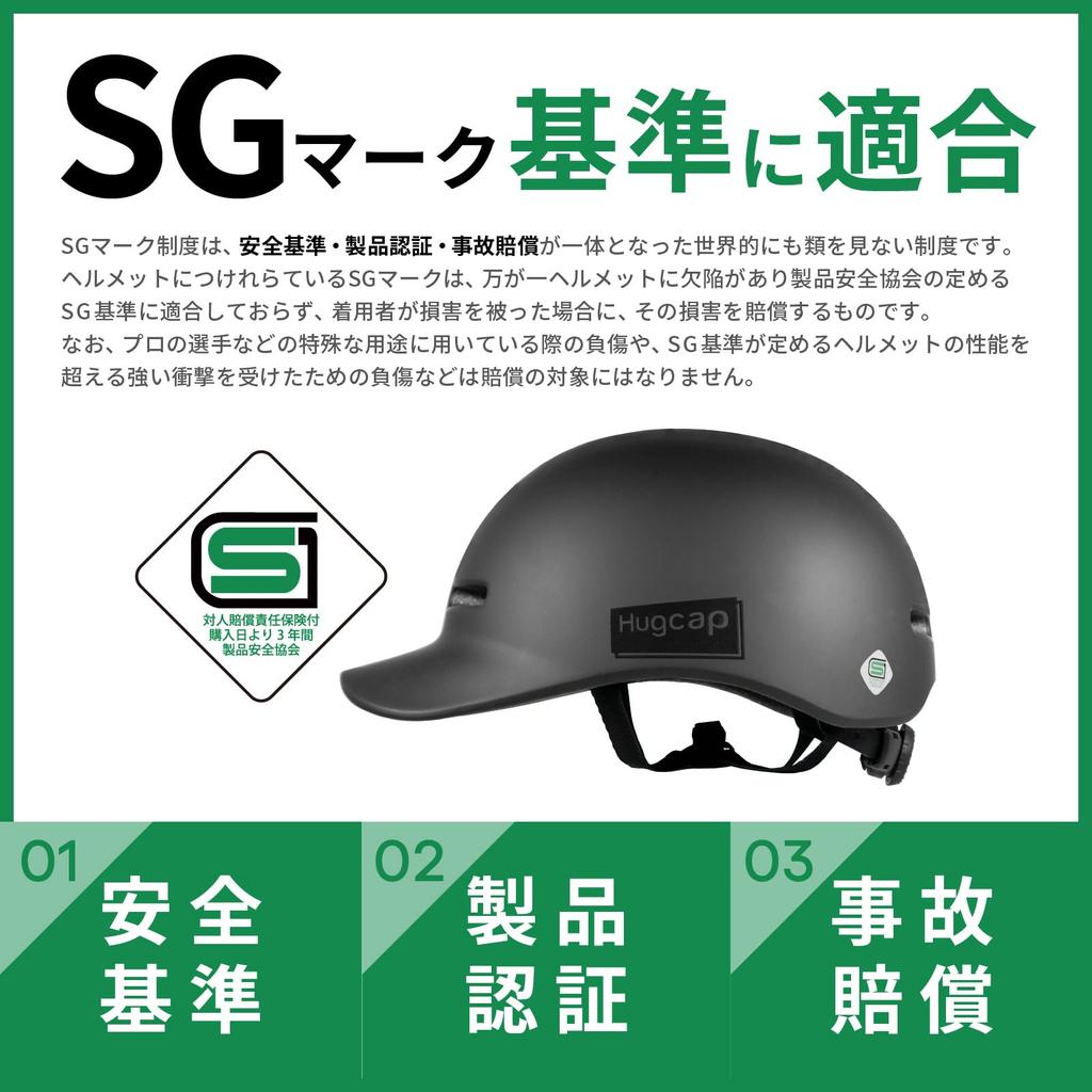OLENO Adult Bicycle SG ABS Cap Adjustable Size Helmet, Standard, Ultra-Hard Material, M/L Sizes, Unisex, Style, (Charcoal Black, M)