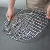 Round Stainless Steel BBQ Grill Grate Grid Wire Mesh Rack Replacement Cooking Net for Charcoal Gas Grill Outdoor Barbecue Use