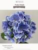 Hydrangea Silk Flower Bridal Bouquet - Moisturizing, High-Grade, Handheld for Weddings