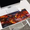 Dragon's Fiery Warcraft game   Mouse pad Office Desk Mat, Gaming Mouse Pad Mousepad, keyboard pad,Heavy-Duty Non-Slip Rubber Backing, Gift