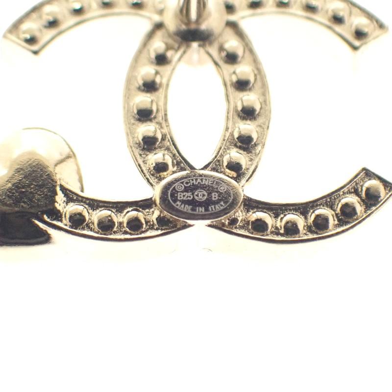 CHANEL  ABG248_B21750_U3283 Pierce gold metal Women