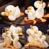 Adorable Plush Duck Toy Soft Pp Cotton Cuddle Pillow Large Size For Kids Birthday Gift