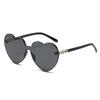 Personality Peach Heart Love Sunglasses Female Feeling Birthday Party Decoration Sunglasses Male Tide