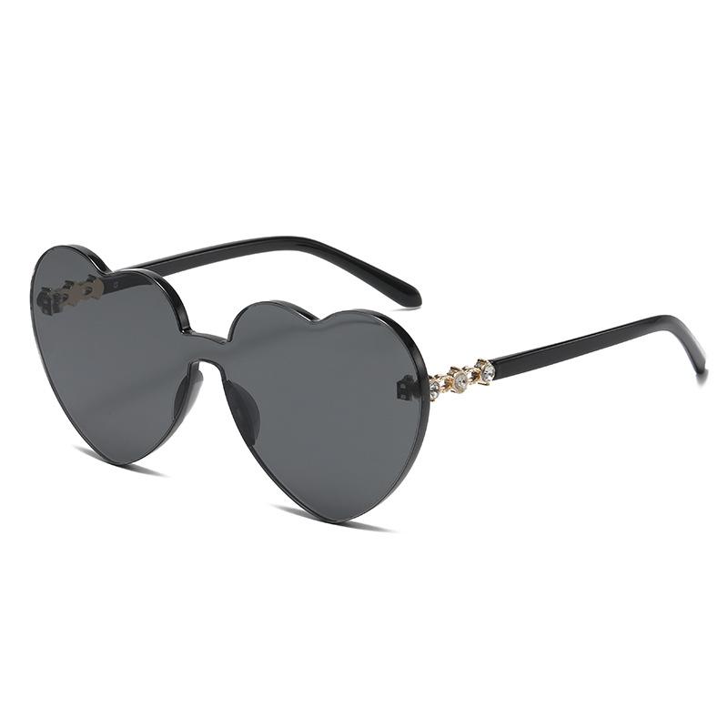Personality Peach Heart Love Sunglasses Female Feeling Birthday Party Decoration Sunglasses Male Tide