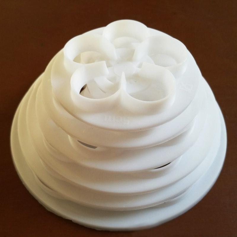 6Pcs Xmas Fondant Cake Cookie Sugarcraft Decorating Plunger Cutters Mould Set