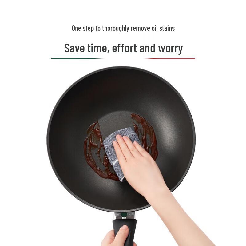 Zwilling Ballarini 28cm Chinese Wok with Spatula Set