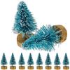 24Pcs Mini Christmas Tree Decor Versatile Beautiful Festive Atmosphere Enhancer for Home Gathering Christmas Ornament
