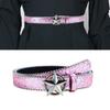 Heavy Duty Waist Belts for Jeans Pants Heavy Glitter Buckle Belt Bandsman