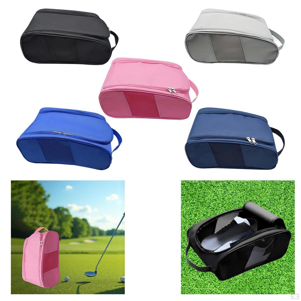 Oddychająca torba na buty golfowe, Przenośny organizer na akcesoria, Buty podróżne, Kolarstwo, Kręgle,
