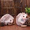 Cute Plush Pompon Hedgehog Animal Keychain Bag 10Cm Mobile Phone Pendant Keyring