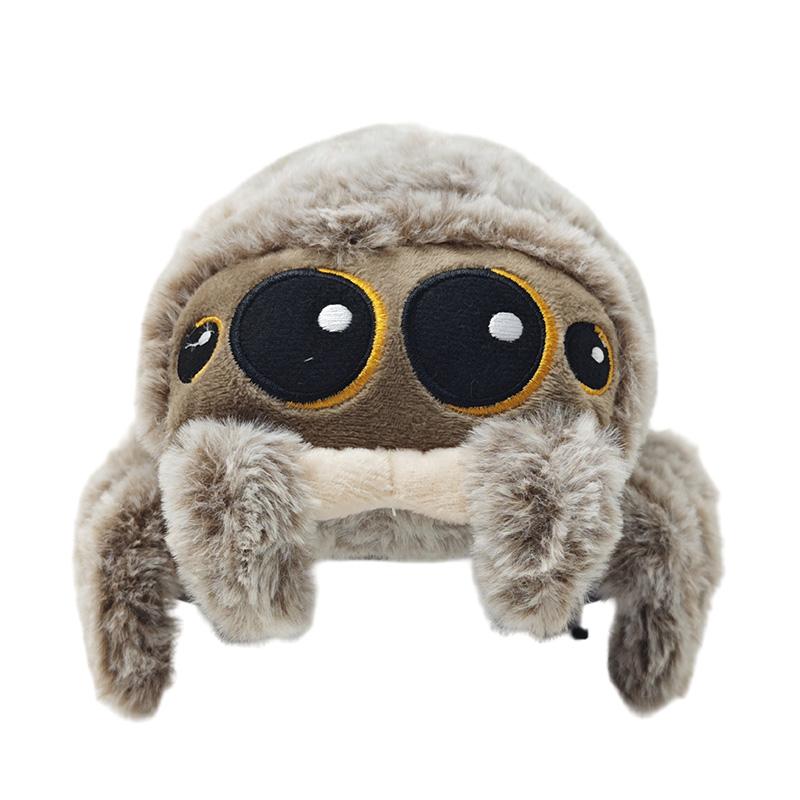 Stuffed Soft Animals Plushies Spider Toy Black Little Lucas Simulated Pillow Doll Anime Game Room Pillow Decora Kid Gift